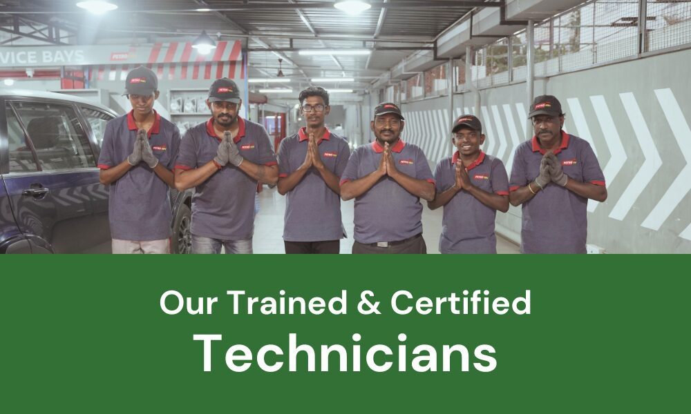 An image depicting the technicians who work within the brand.