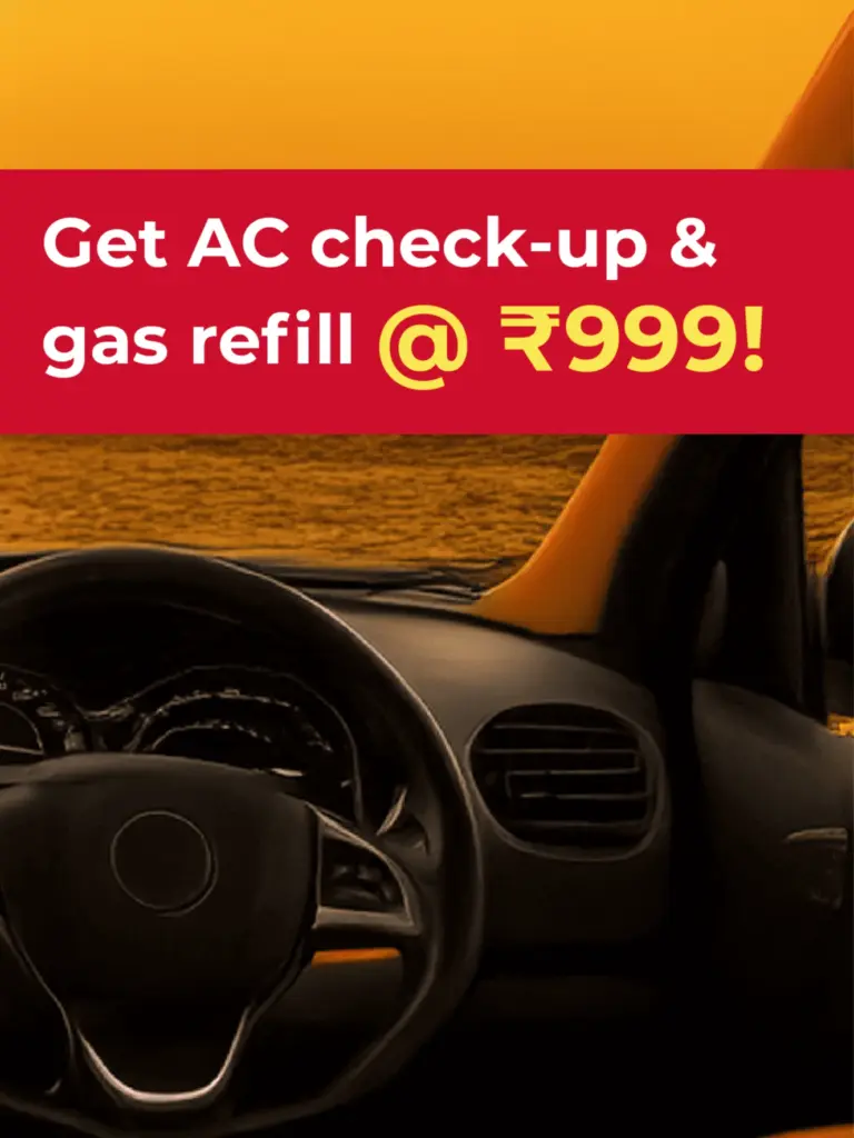 An overview of the AC Gas Top-Up & Inspection @₹999 offer, featuring what it provides customers.