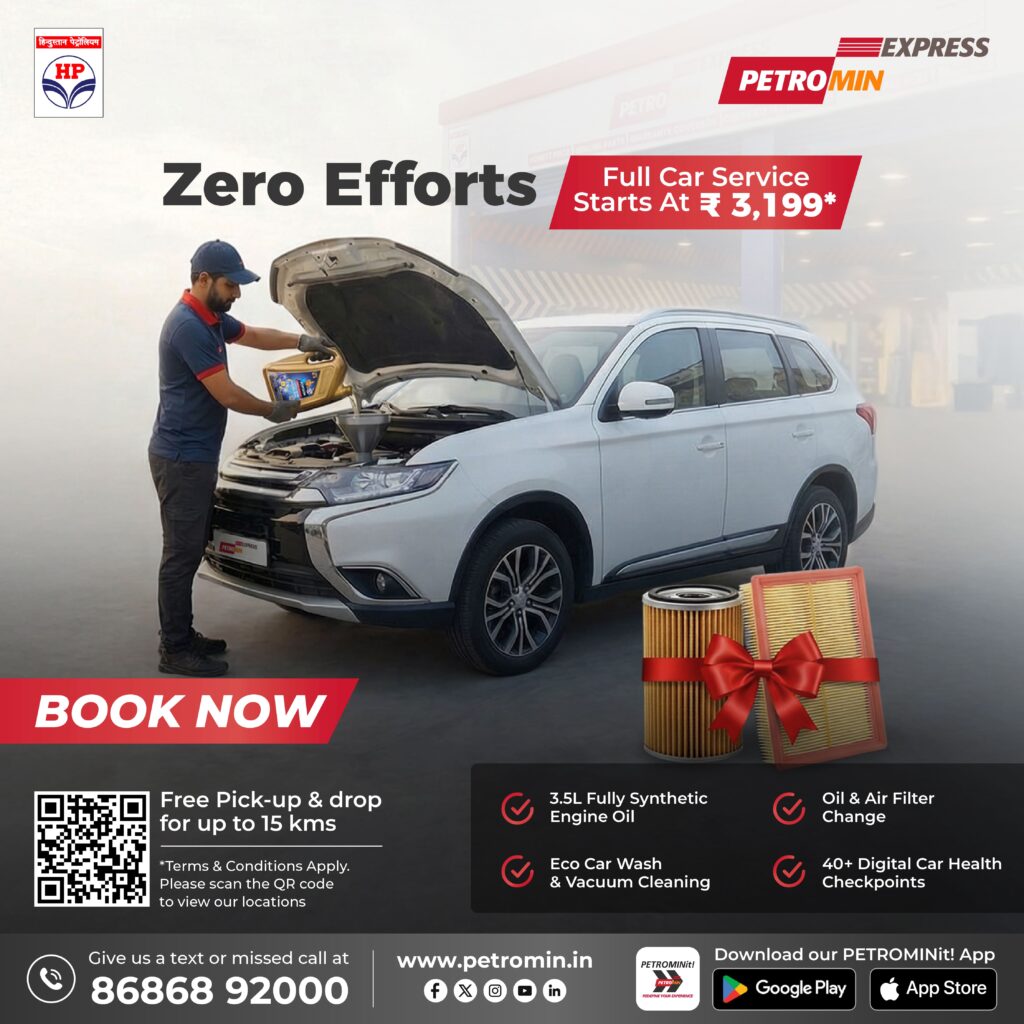 A full car service offer creative.