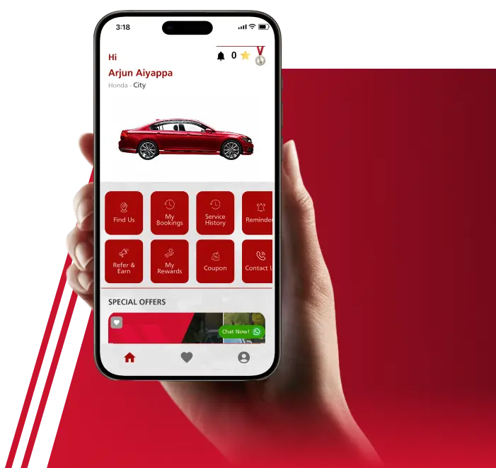 An overview of Petromin Express's mobile application - specifically the home section.